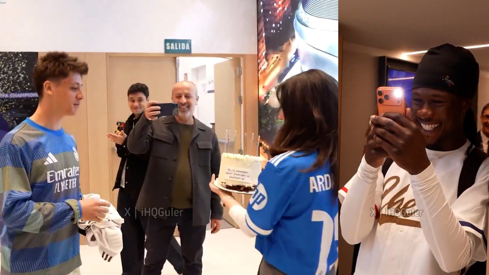 Duru Nayman ve Camavinga'dan Arda Güler'e sürpriz