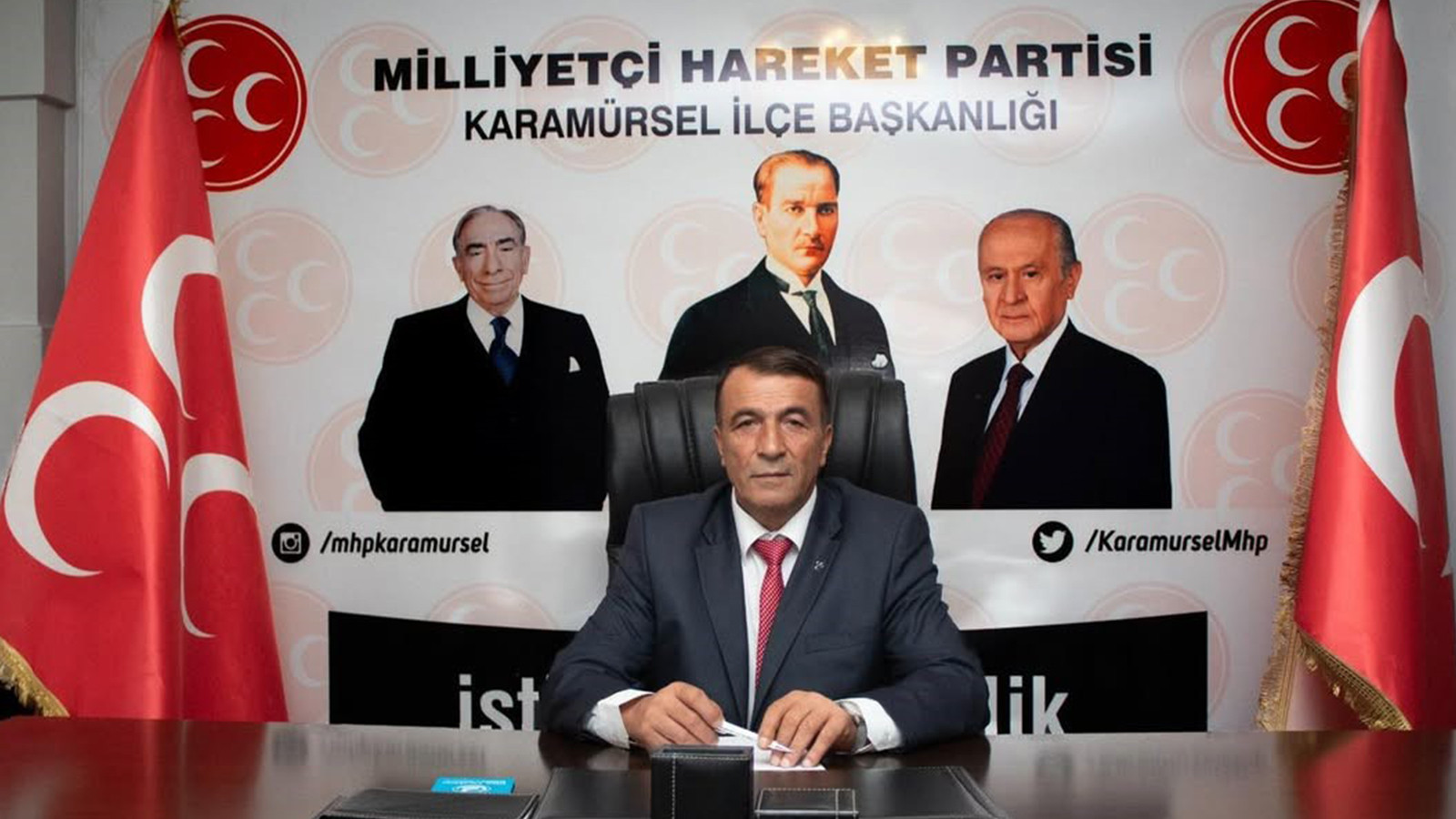 MHP Karamürsel ilçe başkanı istifa etti