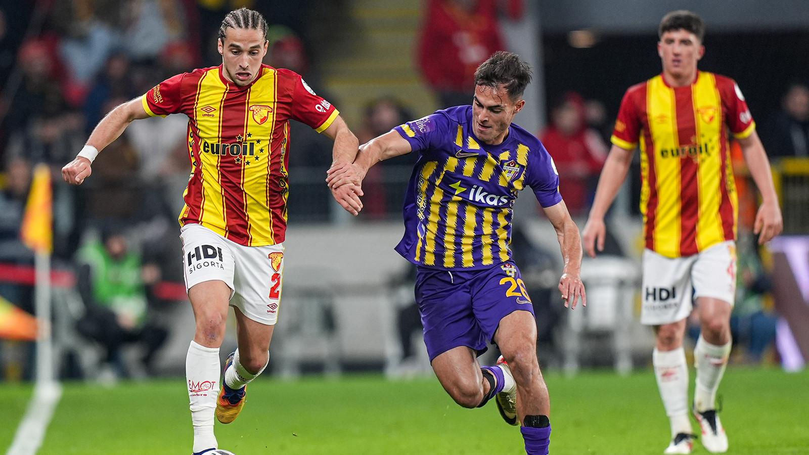 Göztepe ile Eyüpspor'un düellosunda kazanan yok