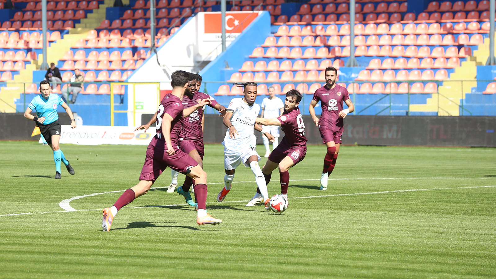 Hatayspor'a bir darbe de Bodrum FK'dan