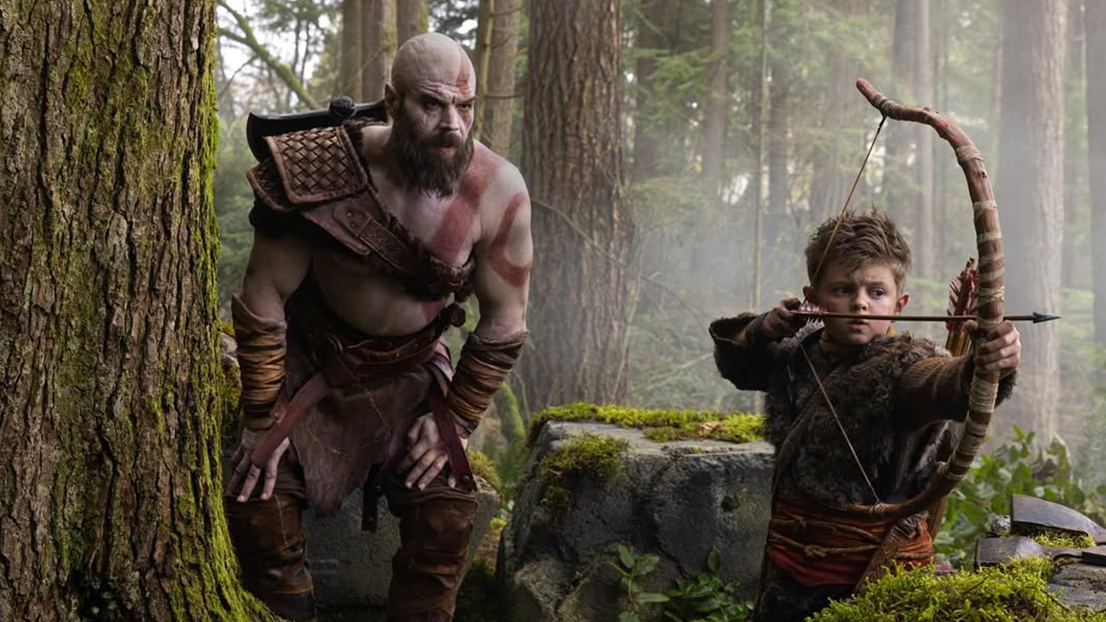 Kratos ve Atreus ilk kez görüntülendi: God of War dizisinden beklenen kare geldi