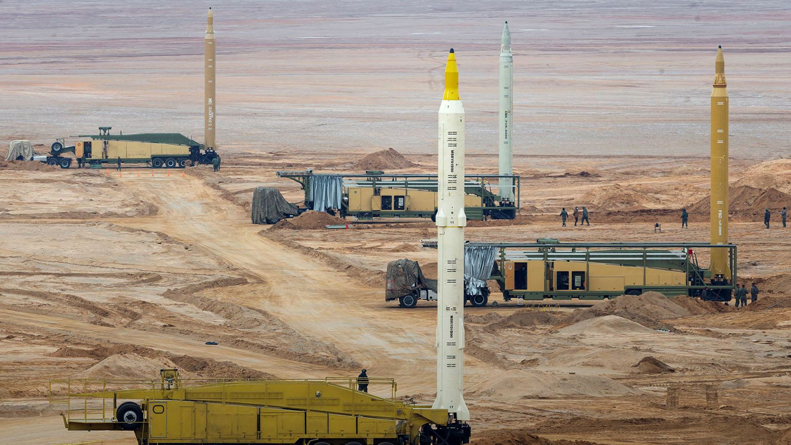 Tahran ve çevresi hedefte, 2 binden fazla balistik füze