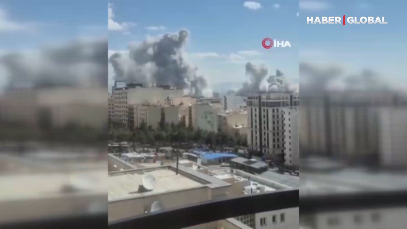 İsrail Tahran'a yeni ve geniş çaplı bir saldırı başlattı