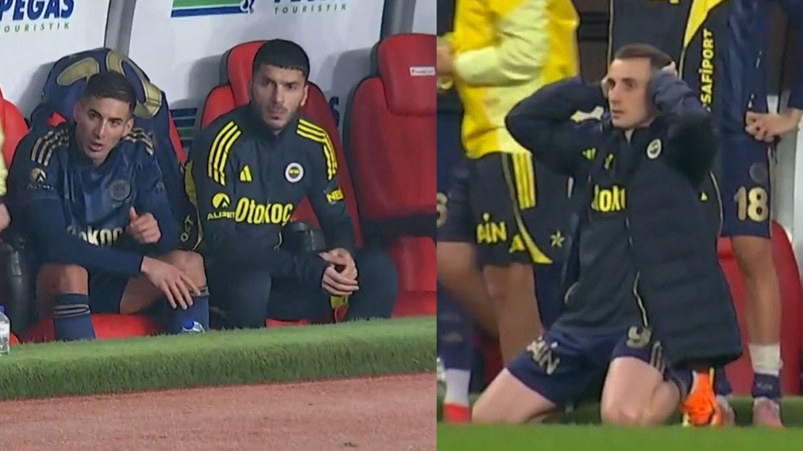 Kerem Aktürkoğlu ve Mert Müldür kulübede çok sinirlendi