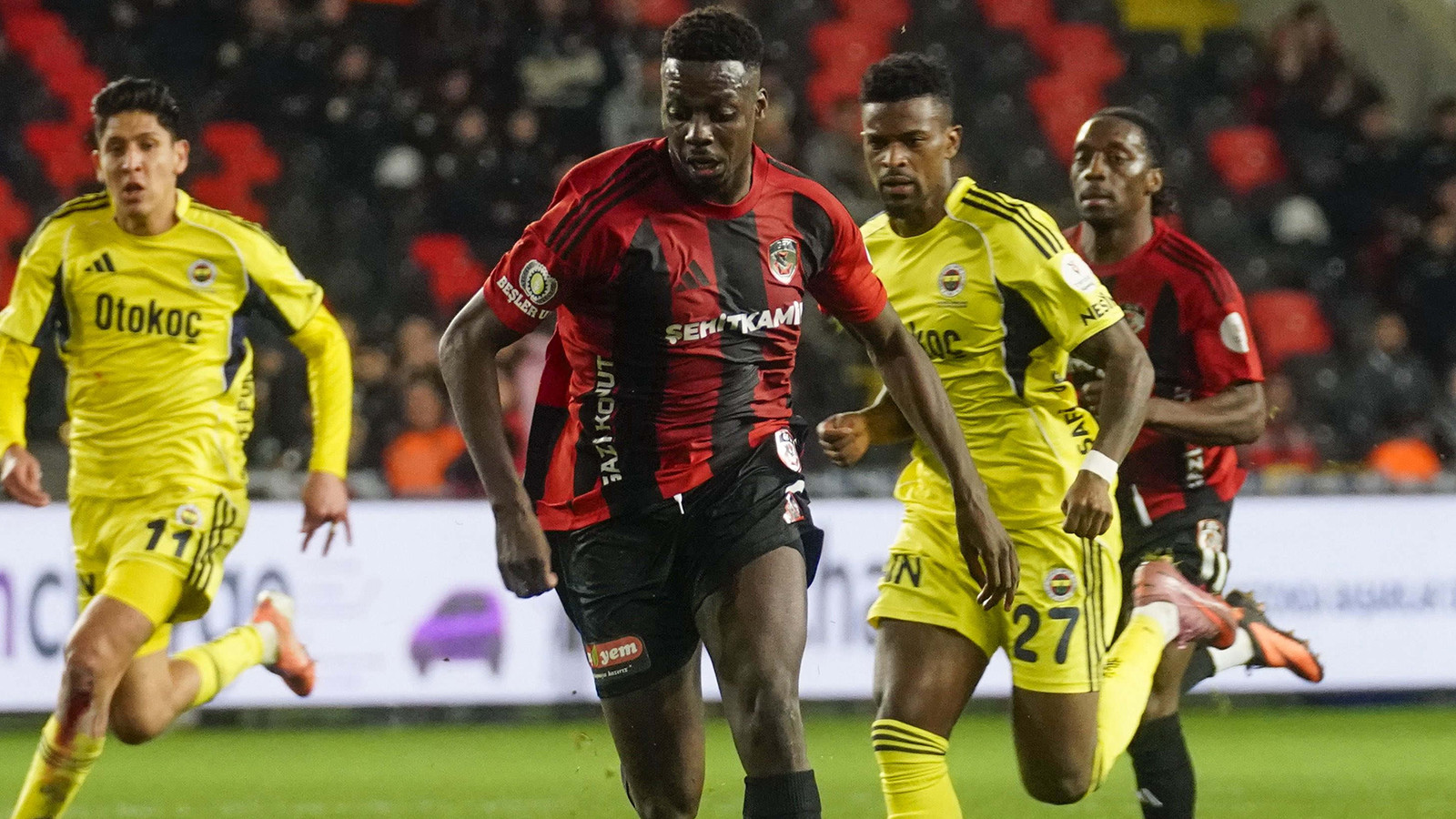 Fenerbahçe'de Gaziantep FK maçı öncesi 5 eksik