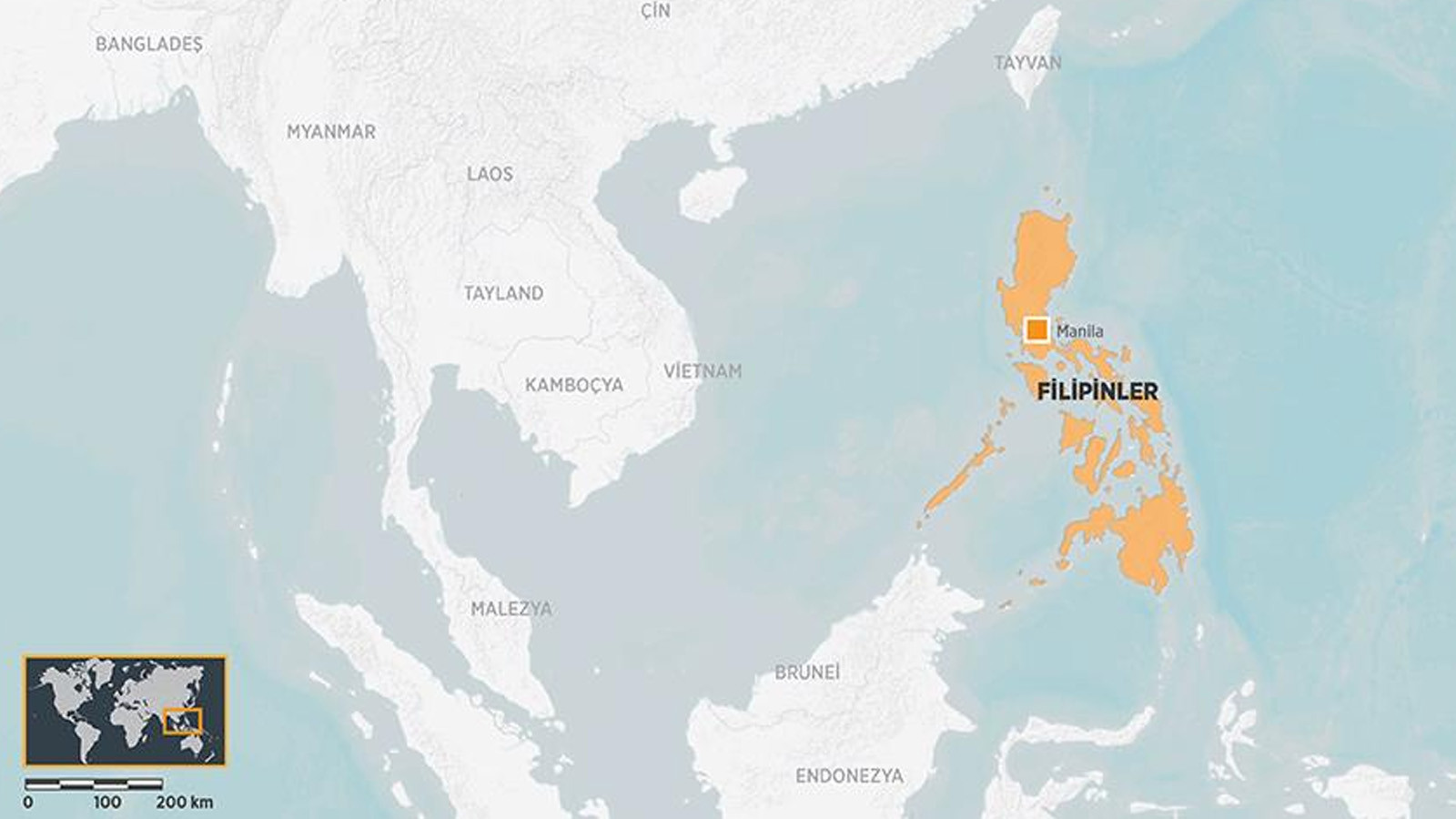 Filipinler'de helikopter düştü: 2 kişi hayatını kaybetti