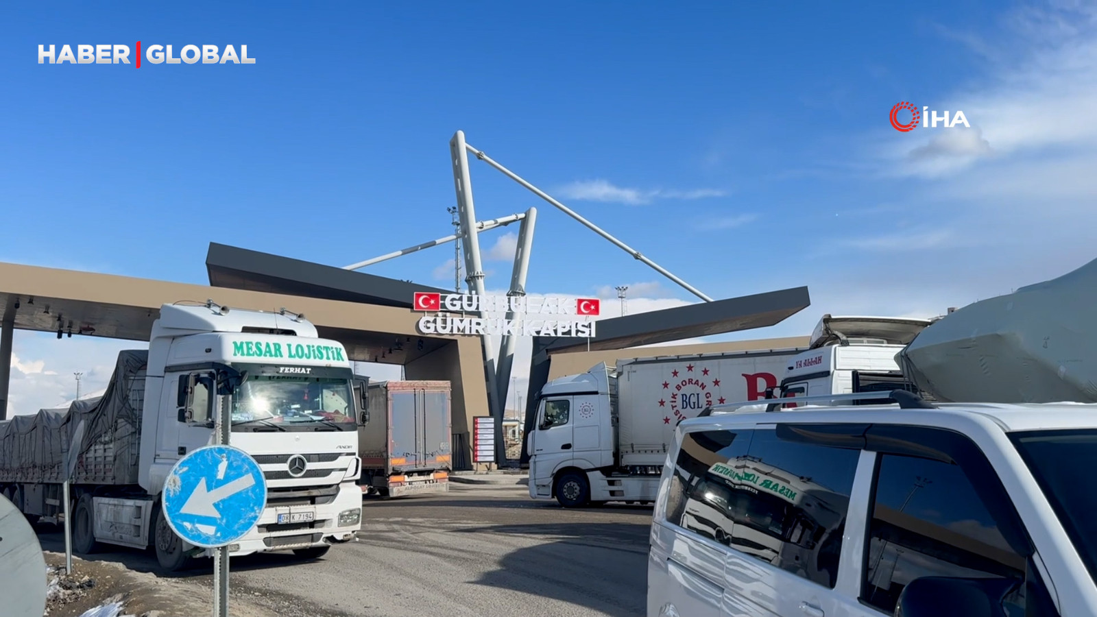 İran'da saldırılar sürerken sınırda sessizlik hakim