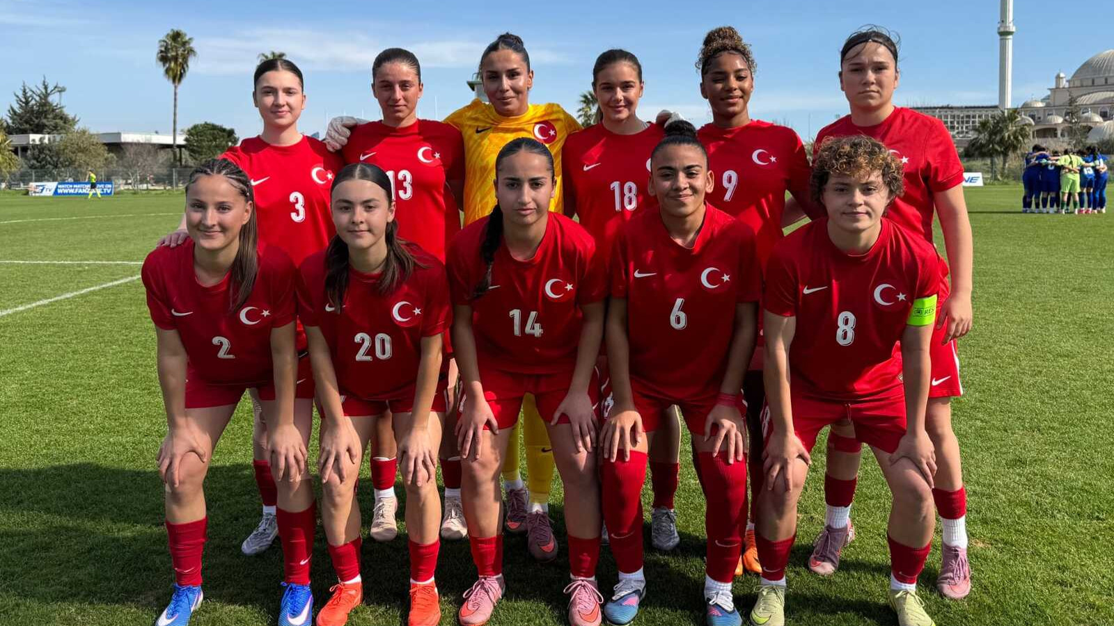 U19 Kadın Milli Futbol Takımı, Özbekistan'ı 3 golle devirdi