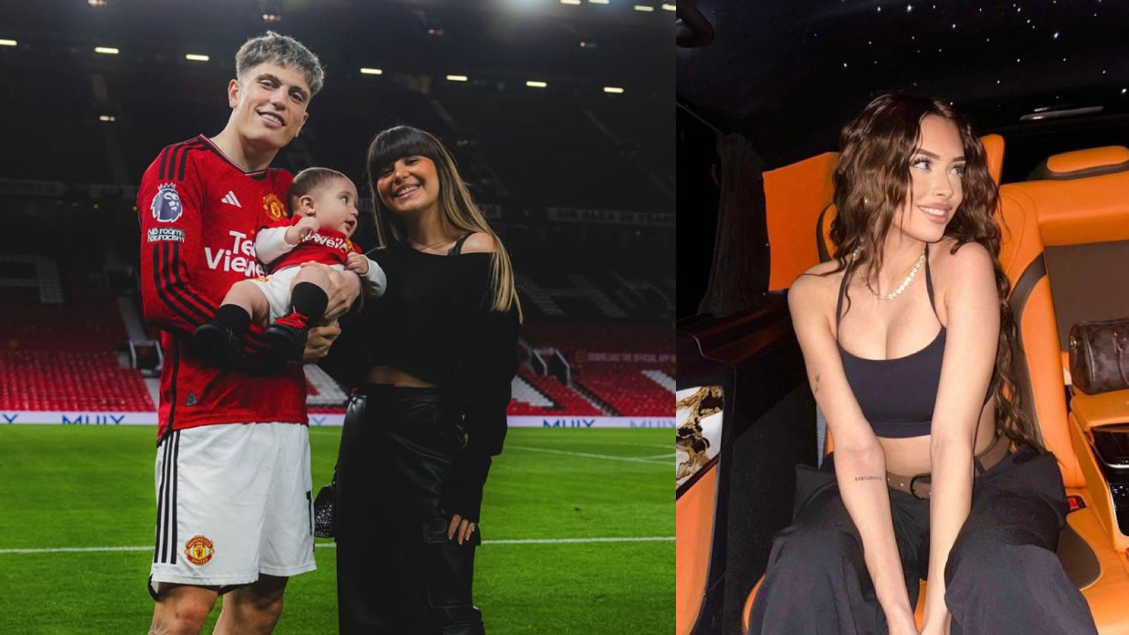 Eşiyle fotoğraflarını silmeyen Garnacho, sevgilisine kredi kartı hediye etti