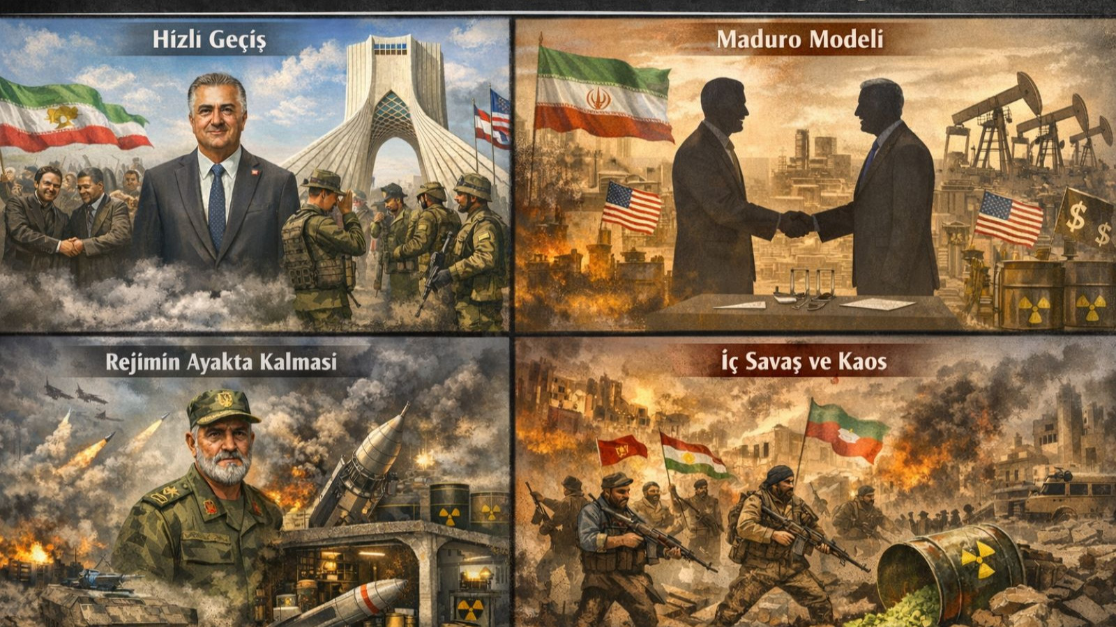 ABD ve İsrail’in İran’a karşı savaşının ortaya çıkarabileceği dört senaryo