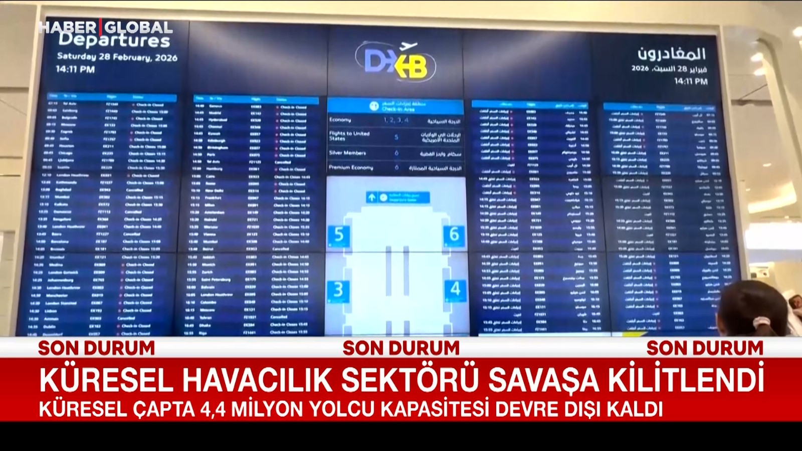 Küresel havacılık sektörü savaşa kilitlendi, 23 bin uçuş iptal edildi