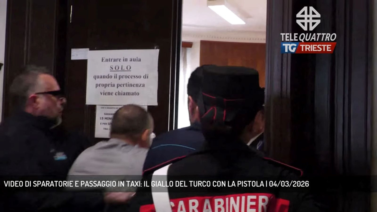 Papa ziyareti öncesi Trieste'de valizinde silah çıkan Türk vatandaşının yalnız olmadığı ortaya çıktı