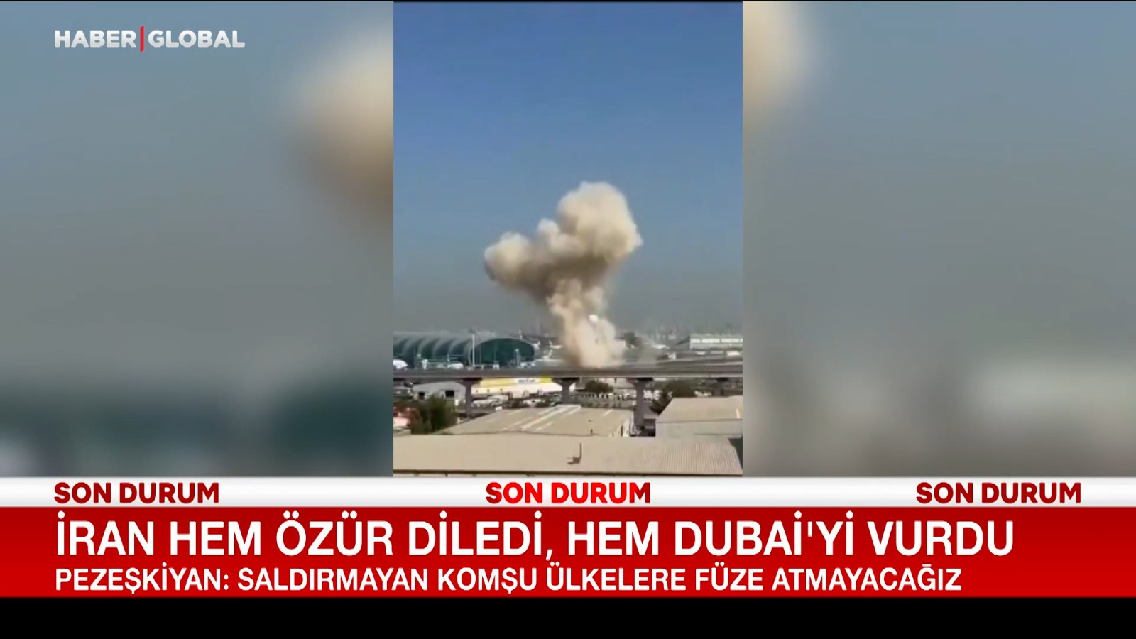 İran hem özür diledi, hem de Dubai’yi vurdu
