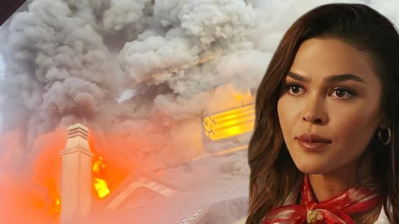 Aslıhan Karalar’ın evinde yangın! Ünlü oyuncu hastaneye kaldırıldı