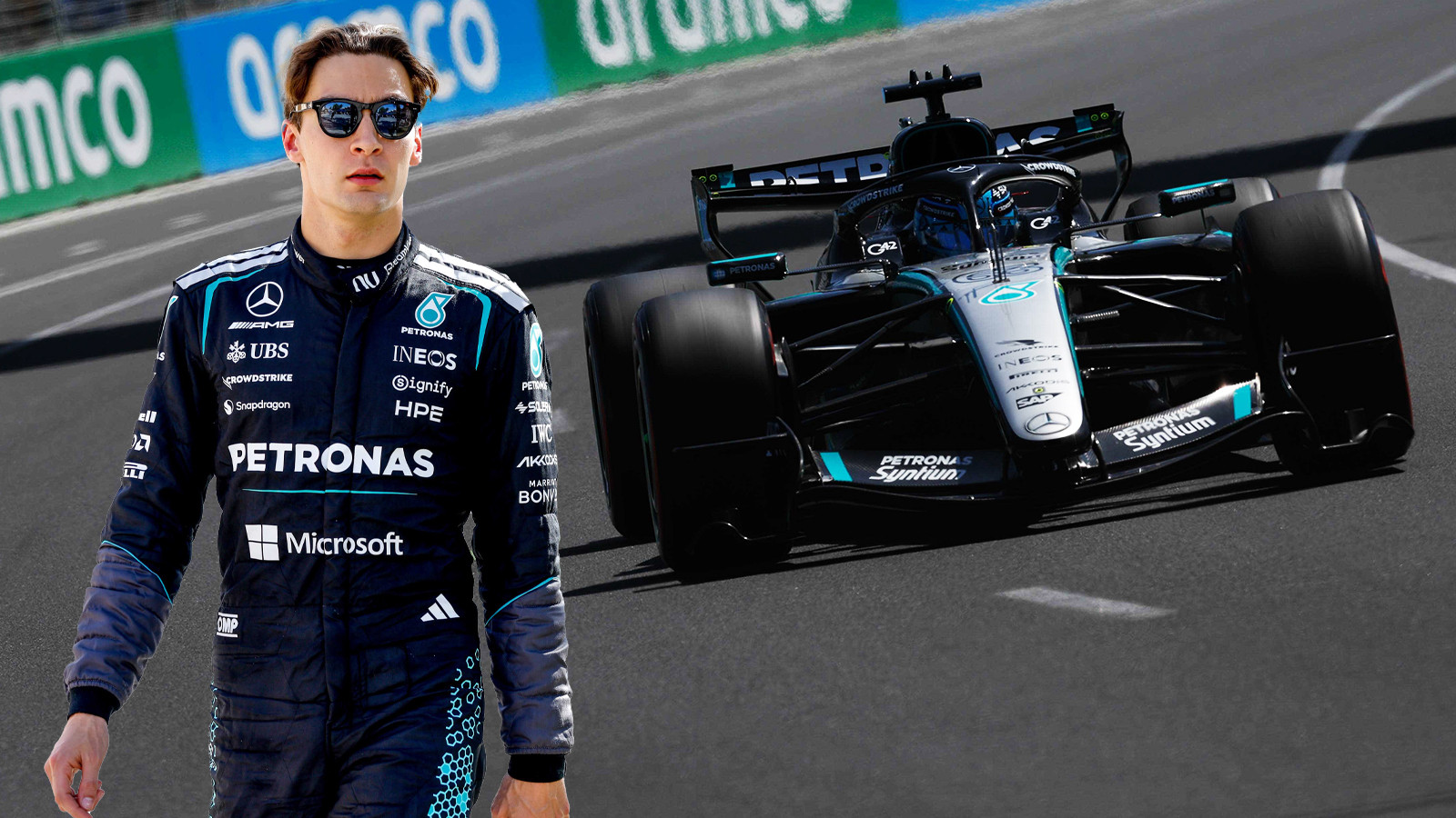 Formula 1'de sezonun ilk yarışını George Russel kazandı