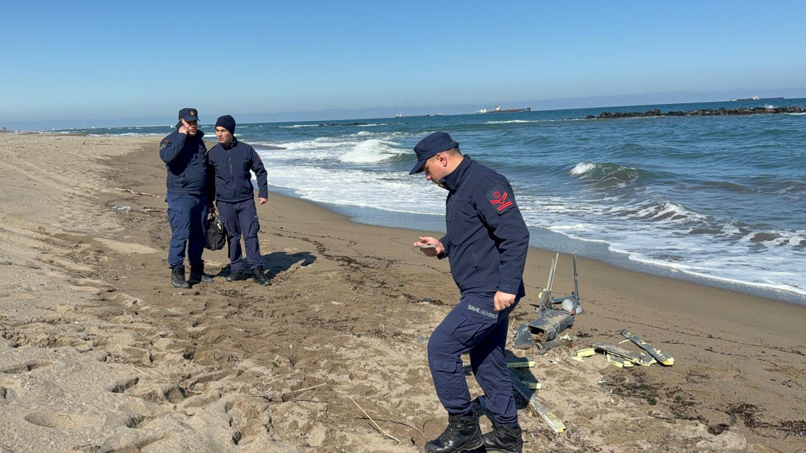 Sakarya'da parçalanmış halde insansız hava aracı bulundu