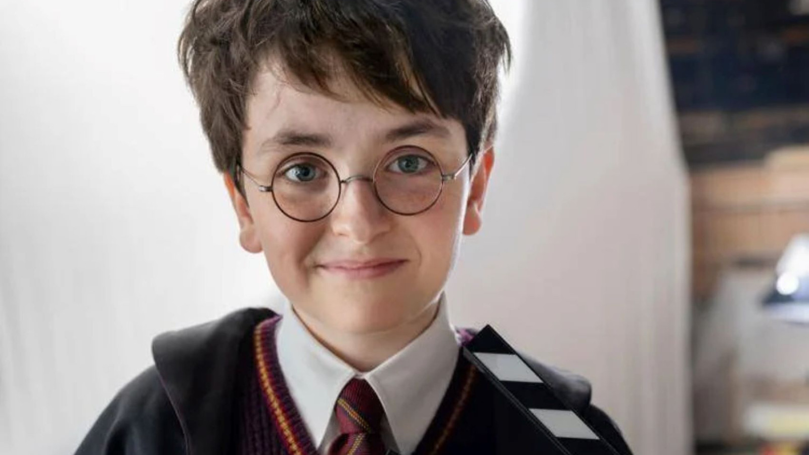 Harry Potter dizisinin çekiminde çoluk çocuk birbirine girdi