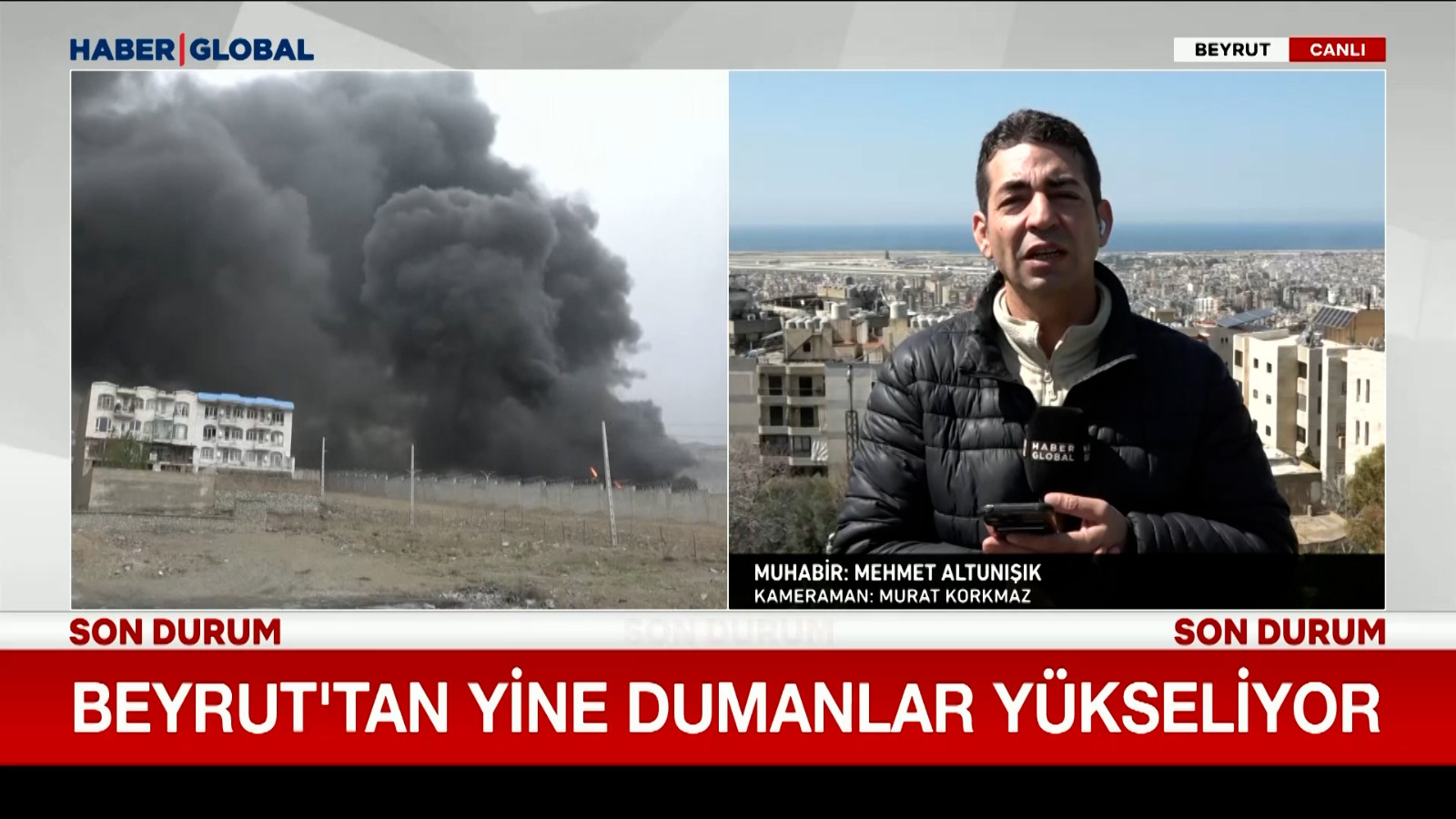 İsrail Beyrut’u bombalıyor! Canlı yayında dumanlar yükseldi, İşte son gelişmeler