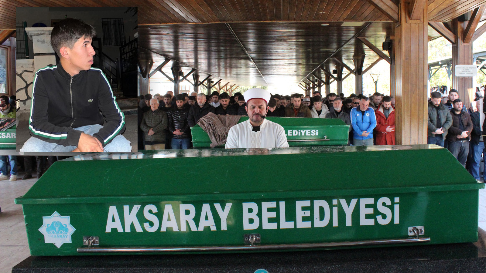 Akranı tarafından öldürülen 16 yaşındaki Mustafa, toprağa verildi
