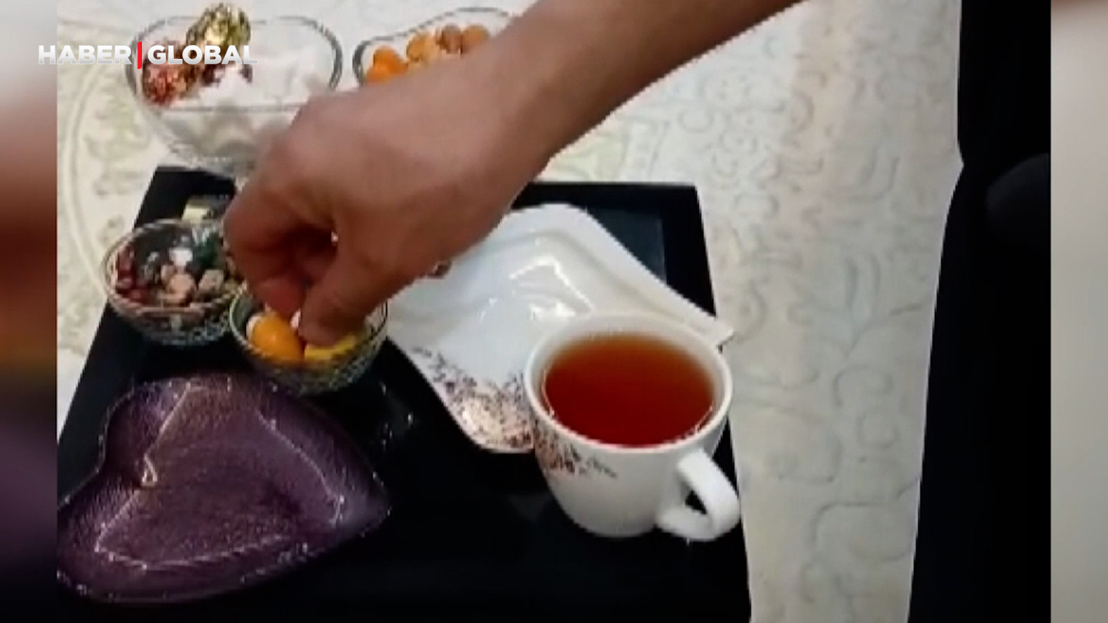 Leblebiden çıktı, aile şaşkına döndü