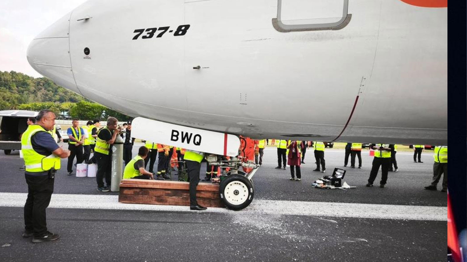 Tayland’da korku dolu anlar! Yolcu uçağı sert iniş yaptı: Yolcular panik yaşadı