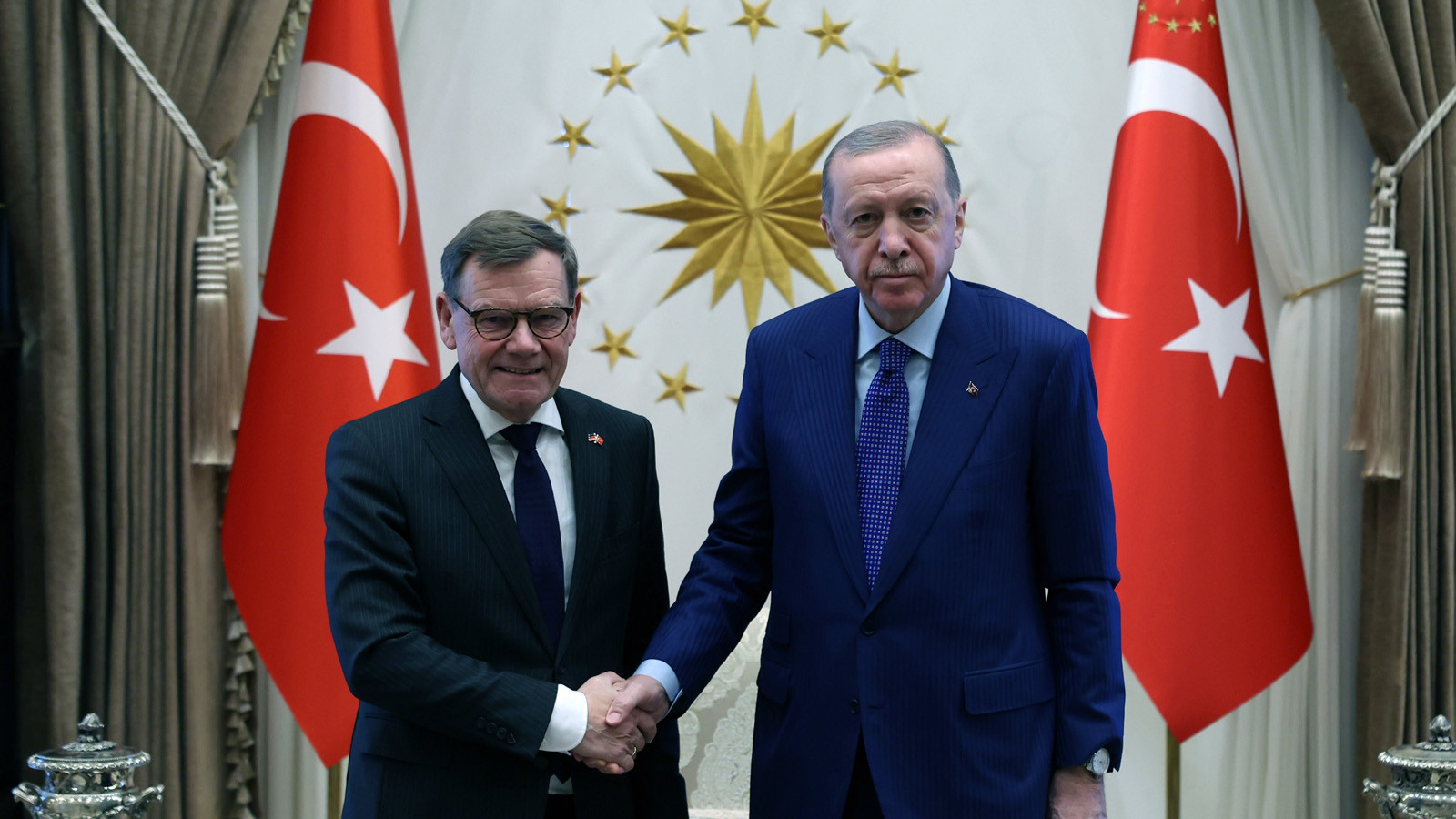 Cumhurbaşkanı Erdoğan, Almanya Dışişleri Bakanı Wadephul'u kabul etti