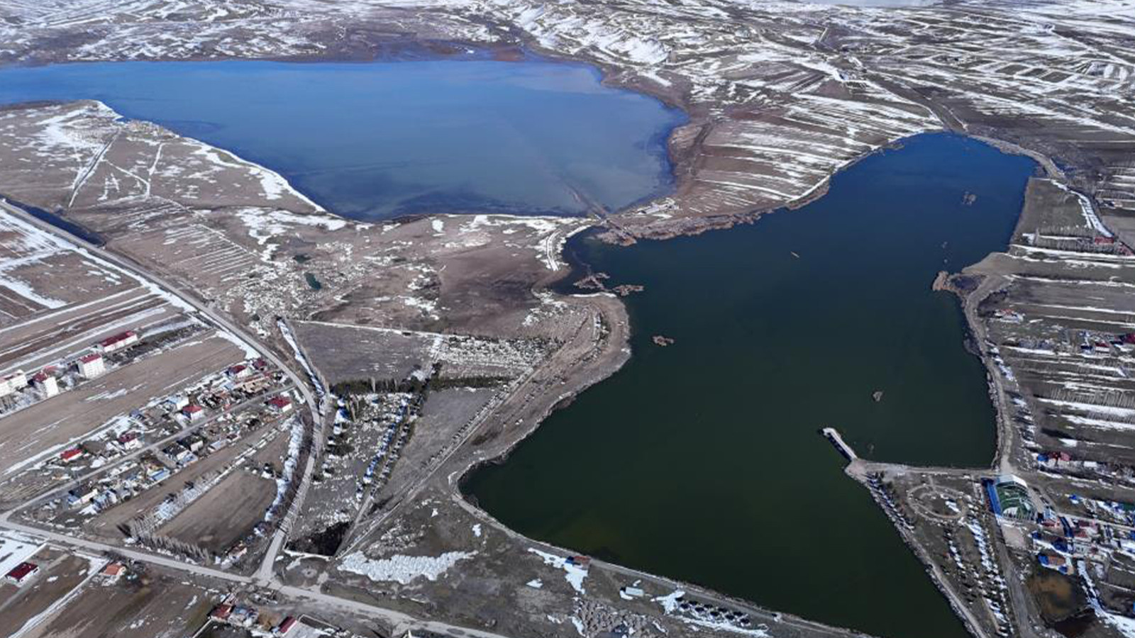 Sivas'ta yüzlerce balığın telef olduğu göl yeniden doldu