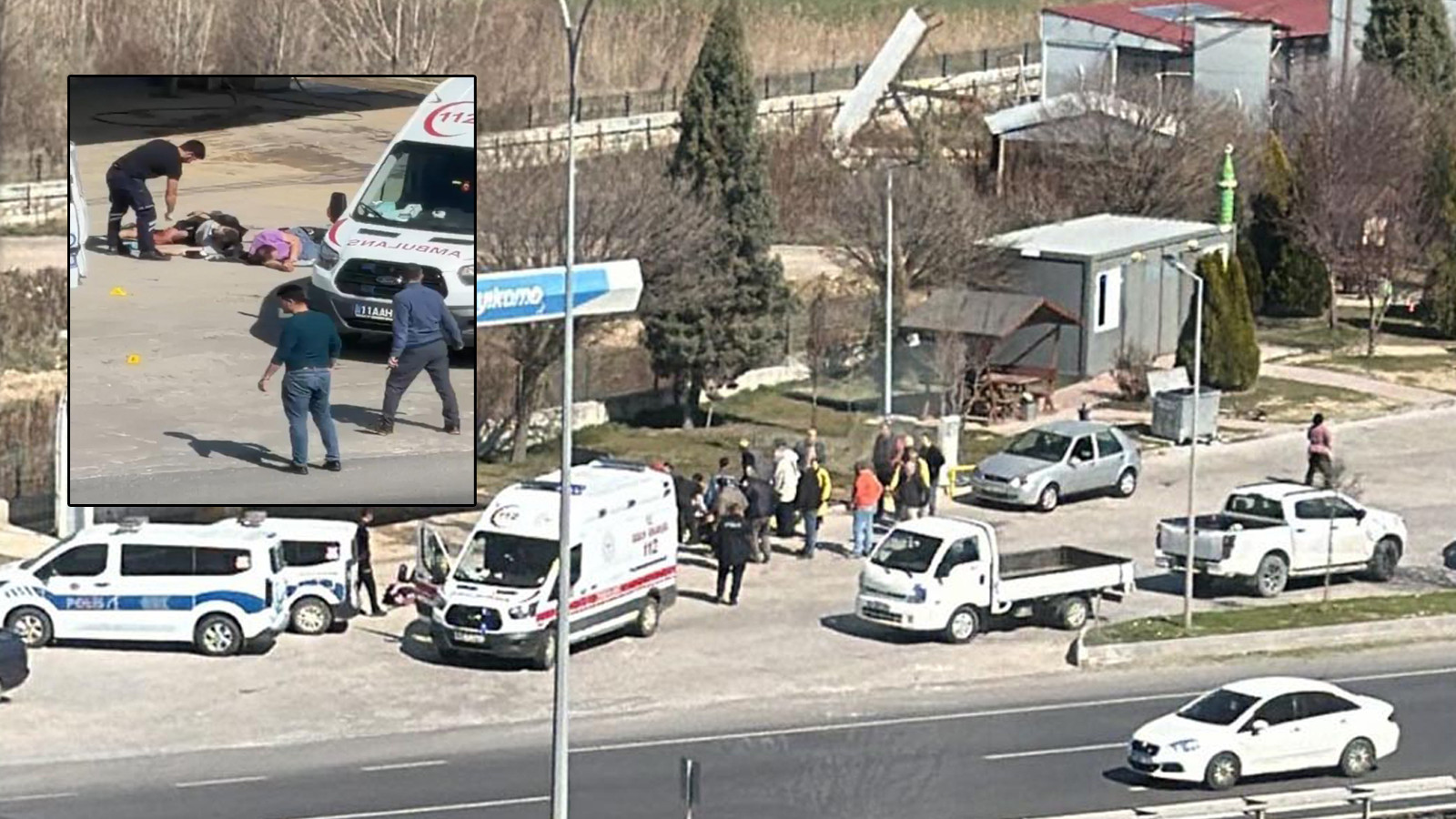 Eski bakanın akaryakıt istasyonu savaşa alanına döndü: Yaralılar var