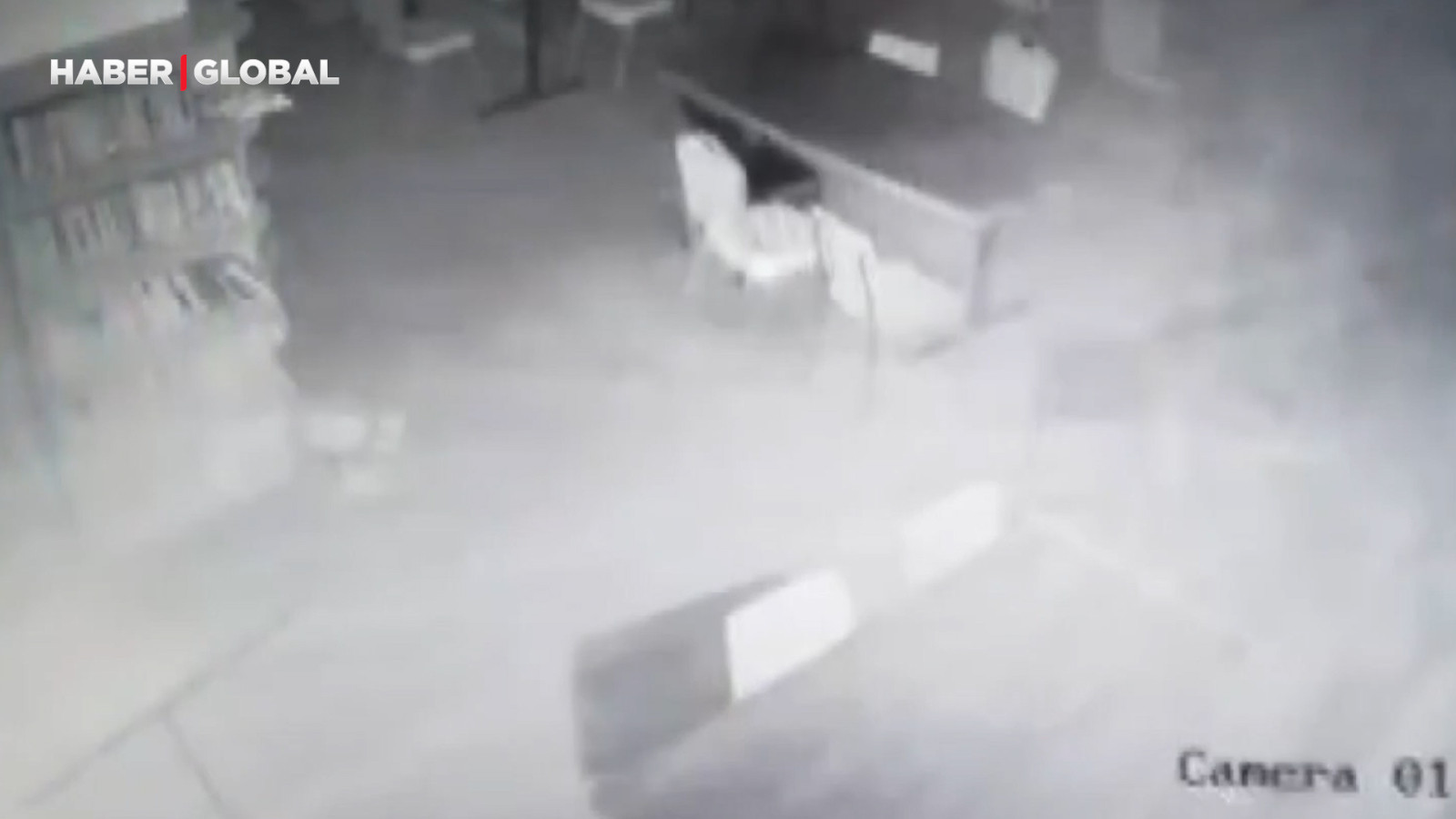 Tokat'ta meydana gelen 5.5 şiddetindeki depremin görüntüleri şoke etti!