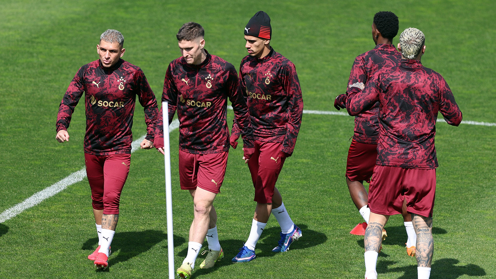 Galatasaray, Liverpool maçı hazırlıklarını tamamladı