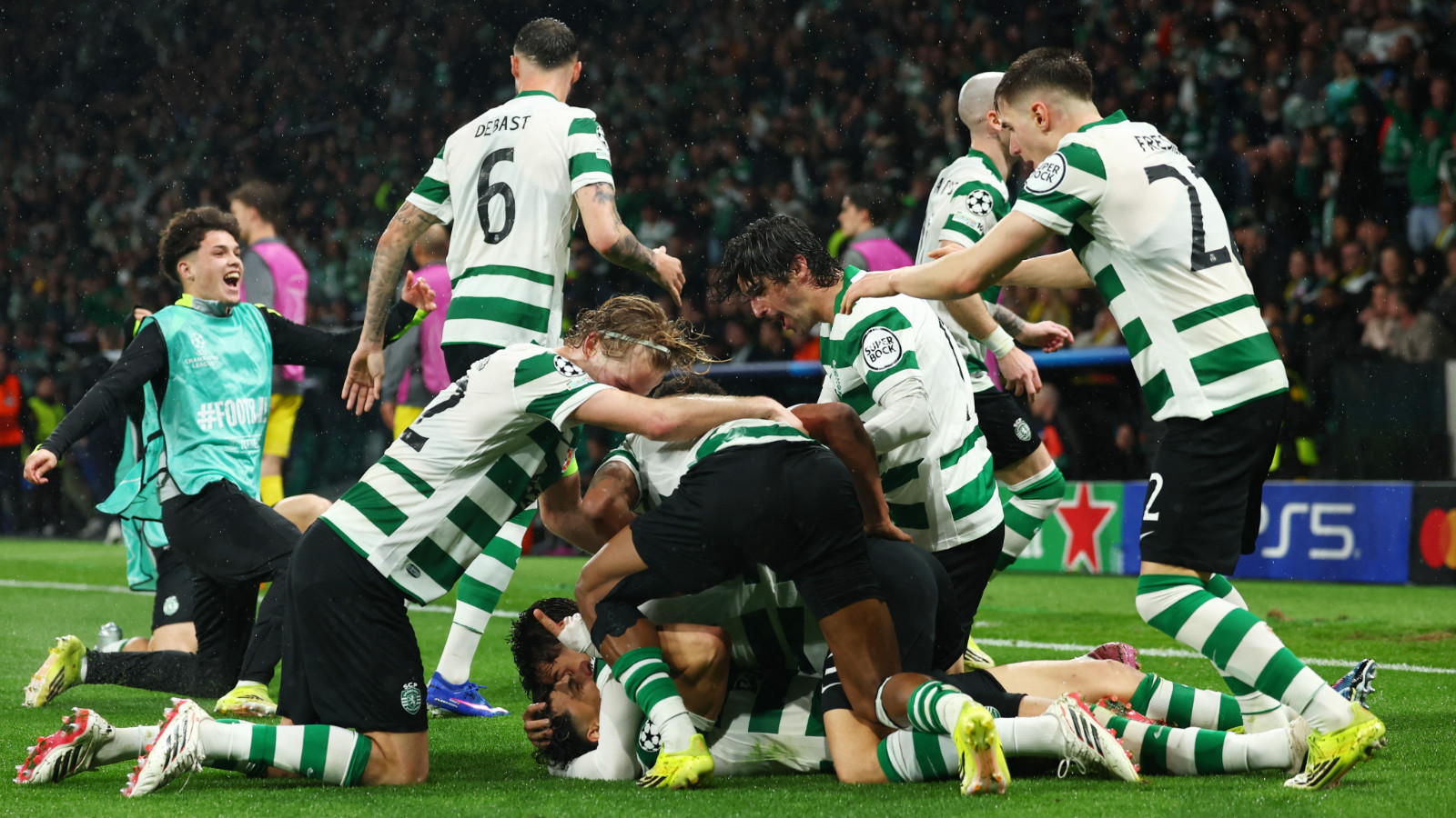Sporting Lizbon, 3-0 yenildiği Bodo'yu rövanşta dağıttı