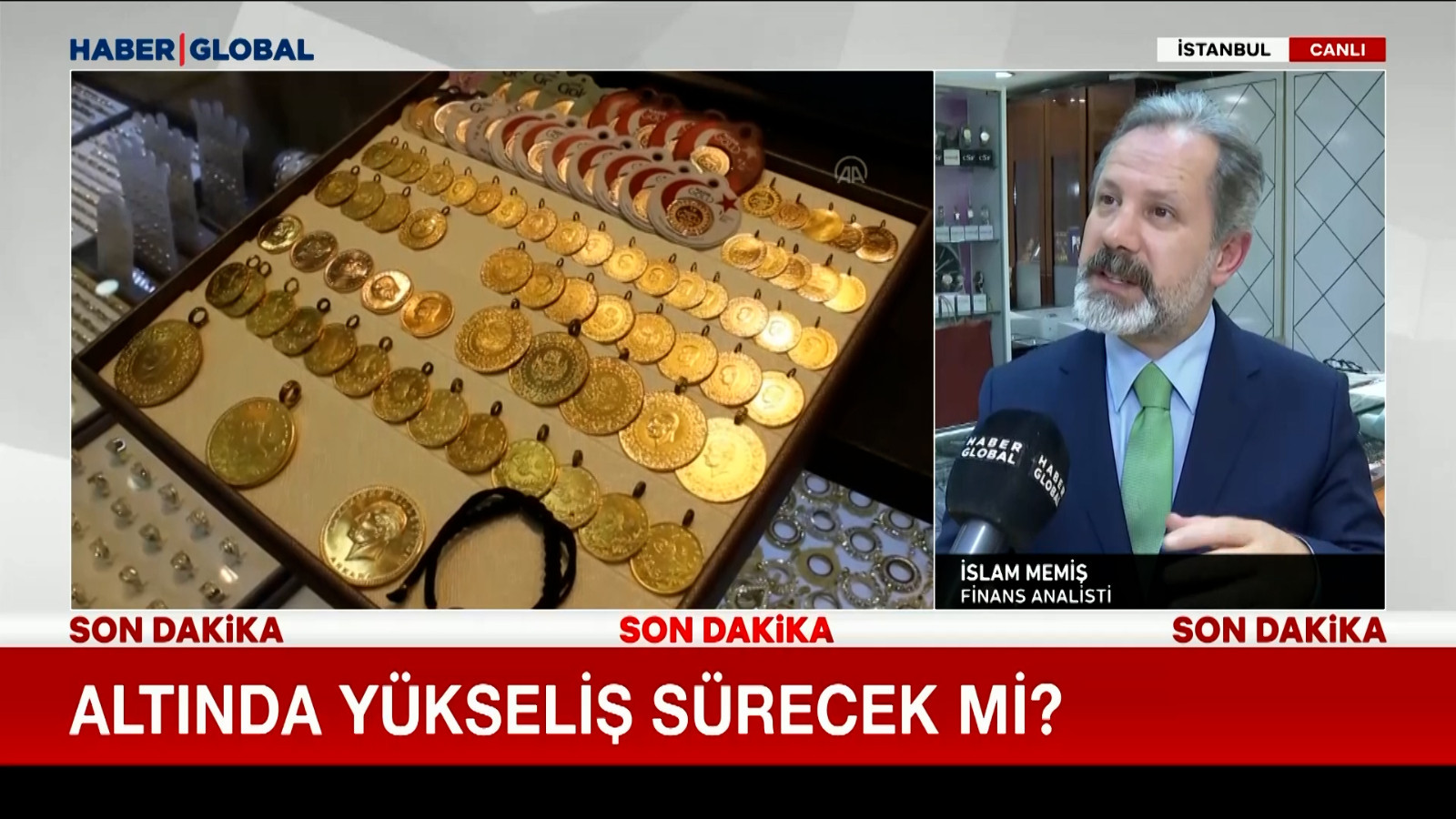 Şu an altın alınmalı mı, satılmalı mı? İslam Memiş anlattı