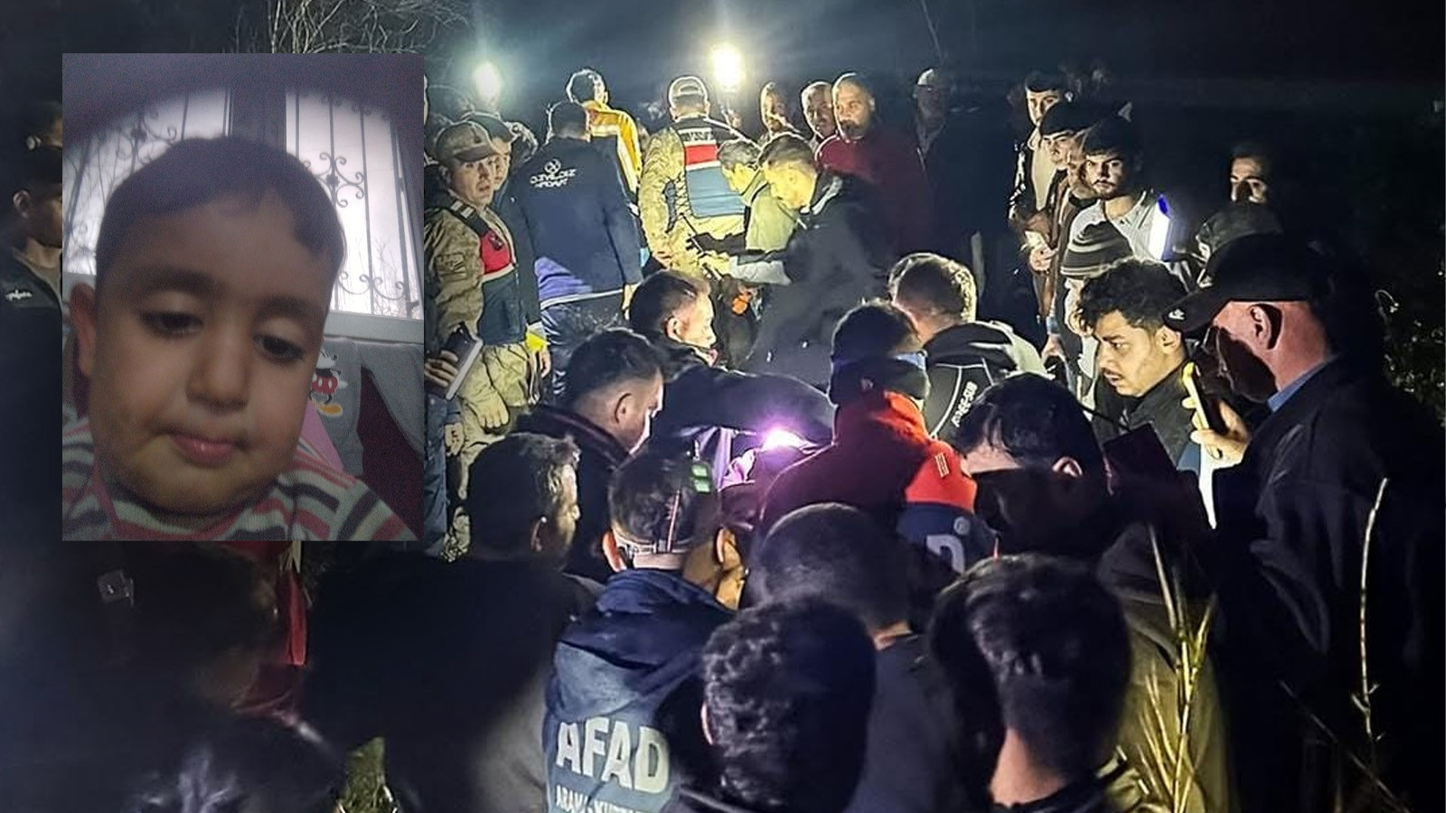 Hatay'da dereye düşen 4 yaşındaki çocuk can verdi