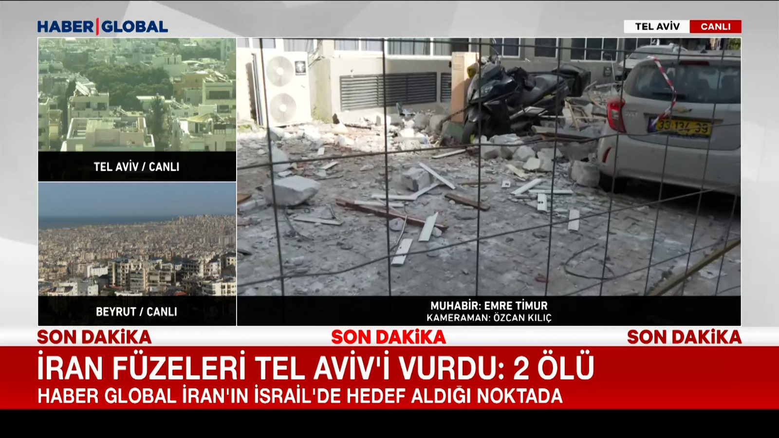 İran’dan İsrail’e intikam füzeleri!