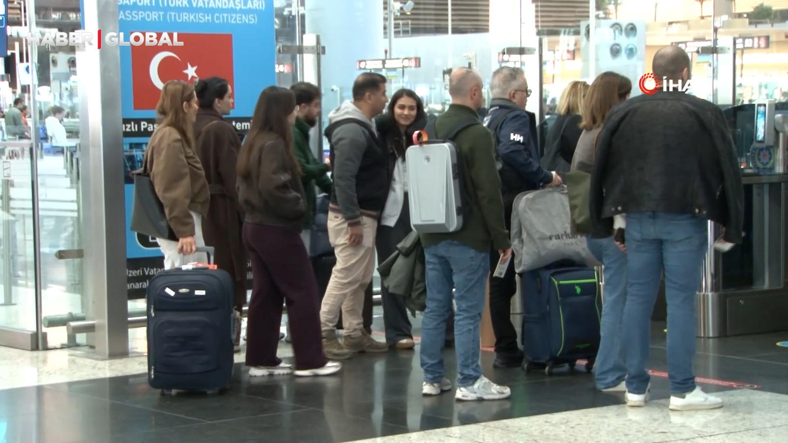 İstanbul Havalimanı'nda Ramazan Bayramı yoğunluğu