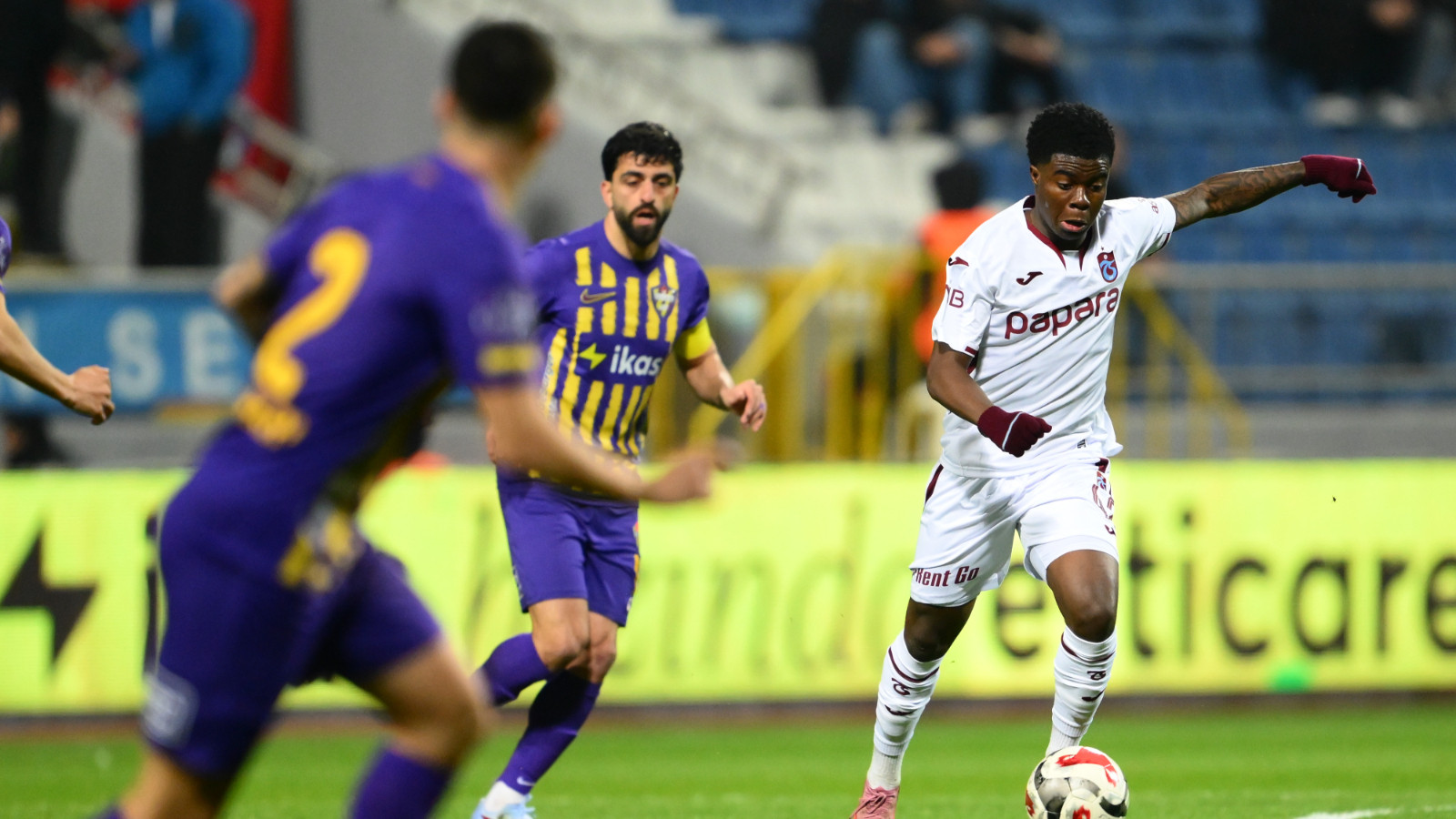 Trabzonspor Eyüpspor'u yendi, Oulai'yi gözyaşlarına boğuldu