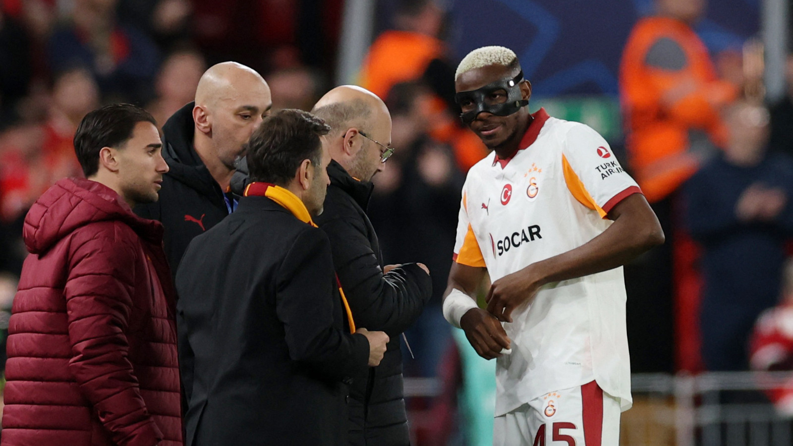 Okan Buruk: Noa Lang'ın parmağında ciddi yaralanma var