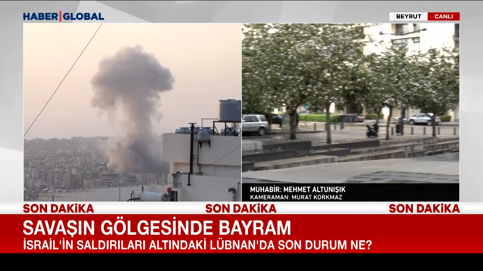 Savaşın gölgesinde bayram