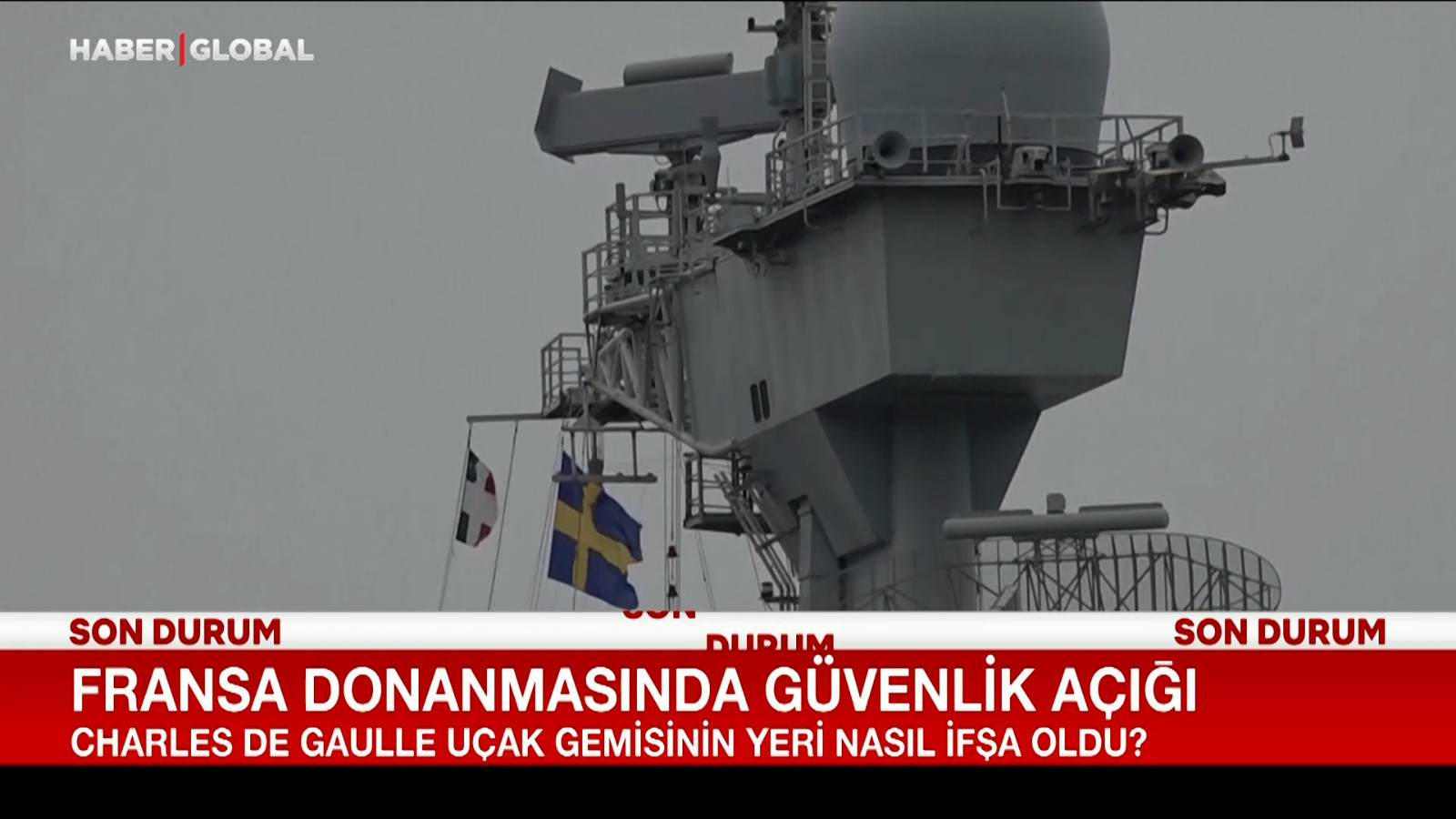 Fransa donanmasında güvenlik açığı! İfşa oldu
