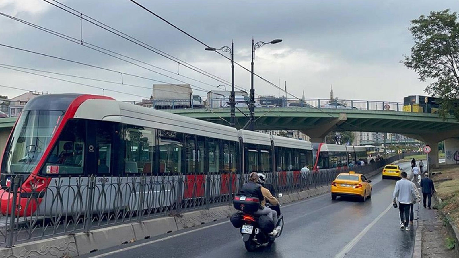 Kabataş-Bağcılar Tramvay Hattı'nda teknik arıza
