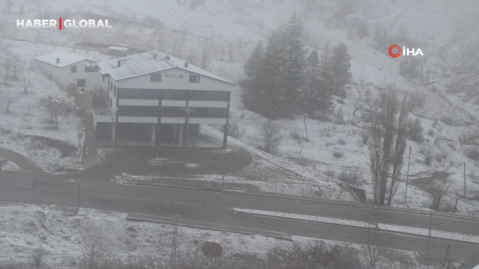 Konya’da kar yağışı başladı