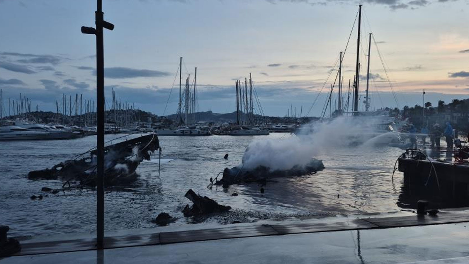 Yalıkavak Marina'dan tekne yangınlarıyla ilgili açıklama