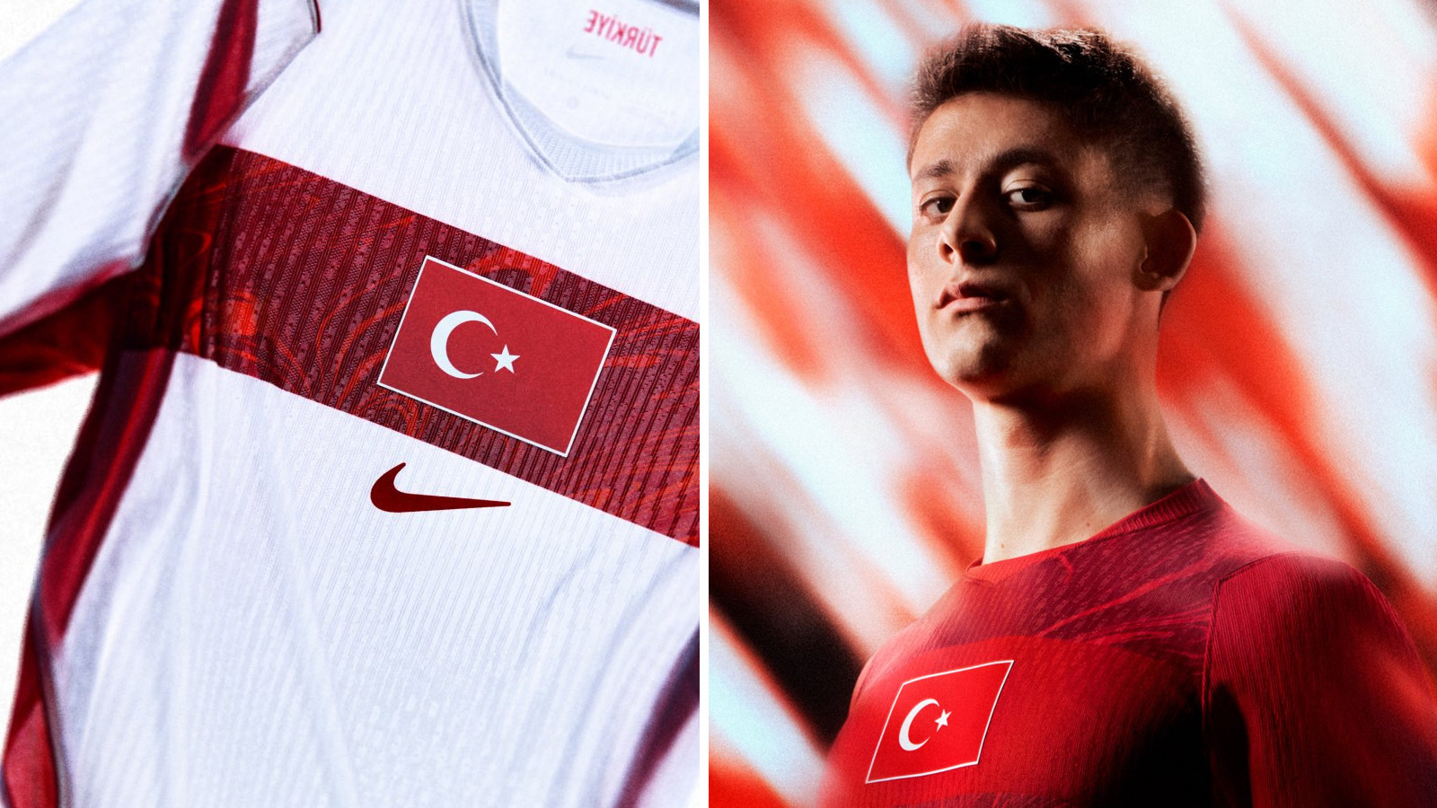 A Milli Takım'ın yeni iç saha ve deplasman formaları tanıtıldı