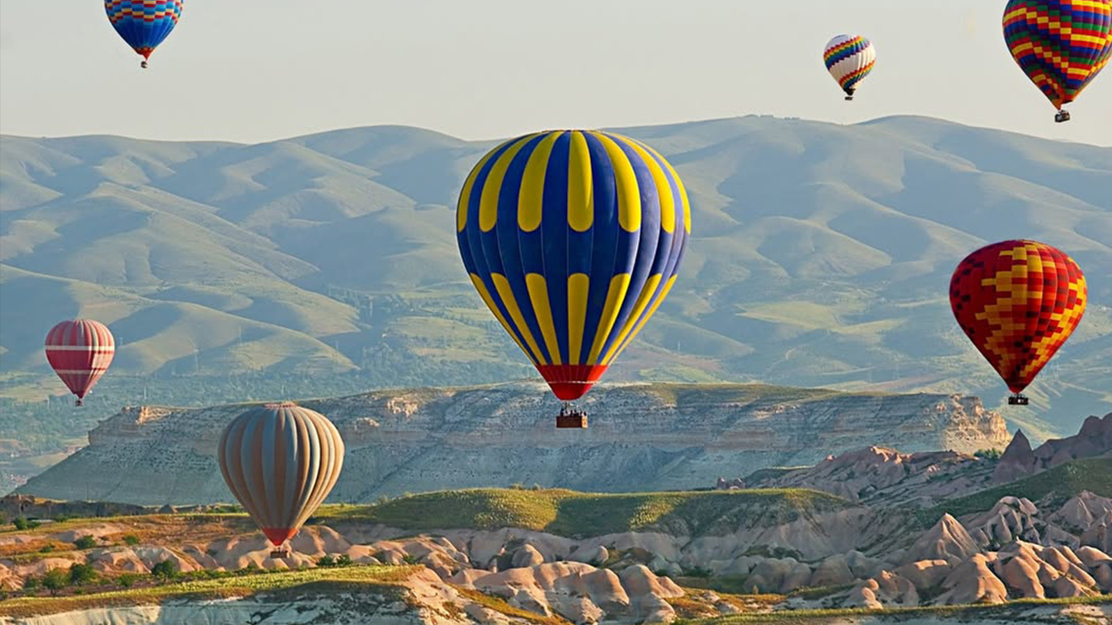 Bayramda Kapadokya'ya ziyaretçi akını
