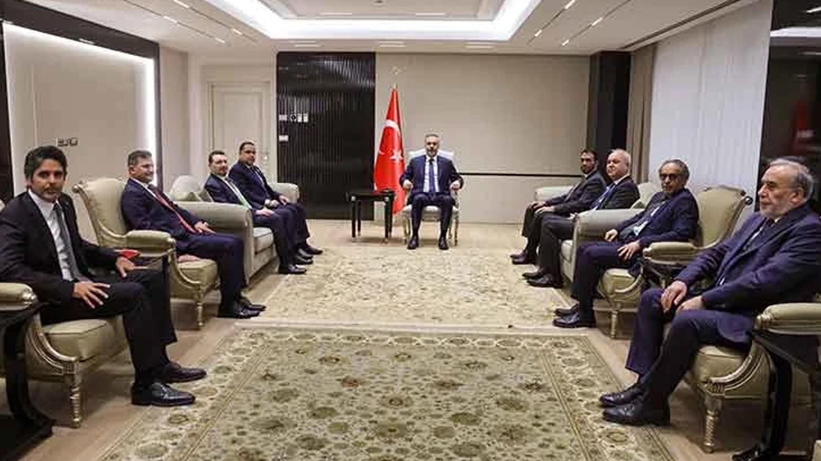 Dışişleri Bakanı Hakan Fidan, büyükelçileri kabul etti