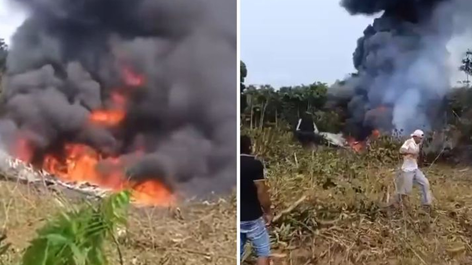 Kolombiya'da askeri uçak düştü: Çok sayıda kişi hayatını kaybetti