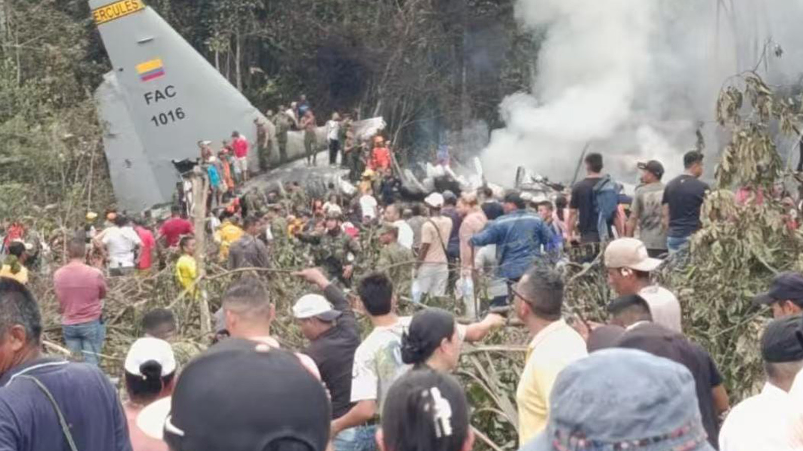 Kolombiya'daki uçak kazasında can kaybı 66'ya yükseldi