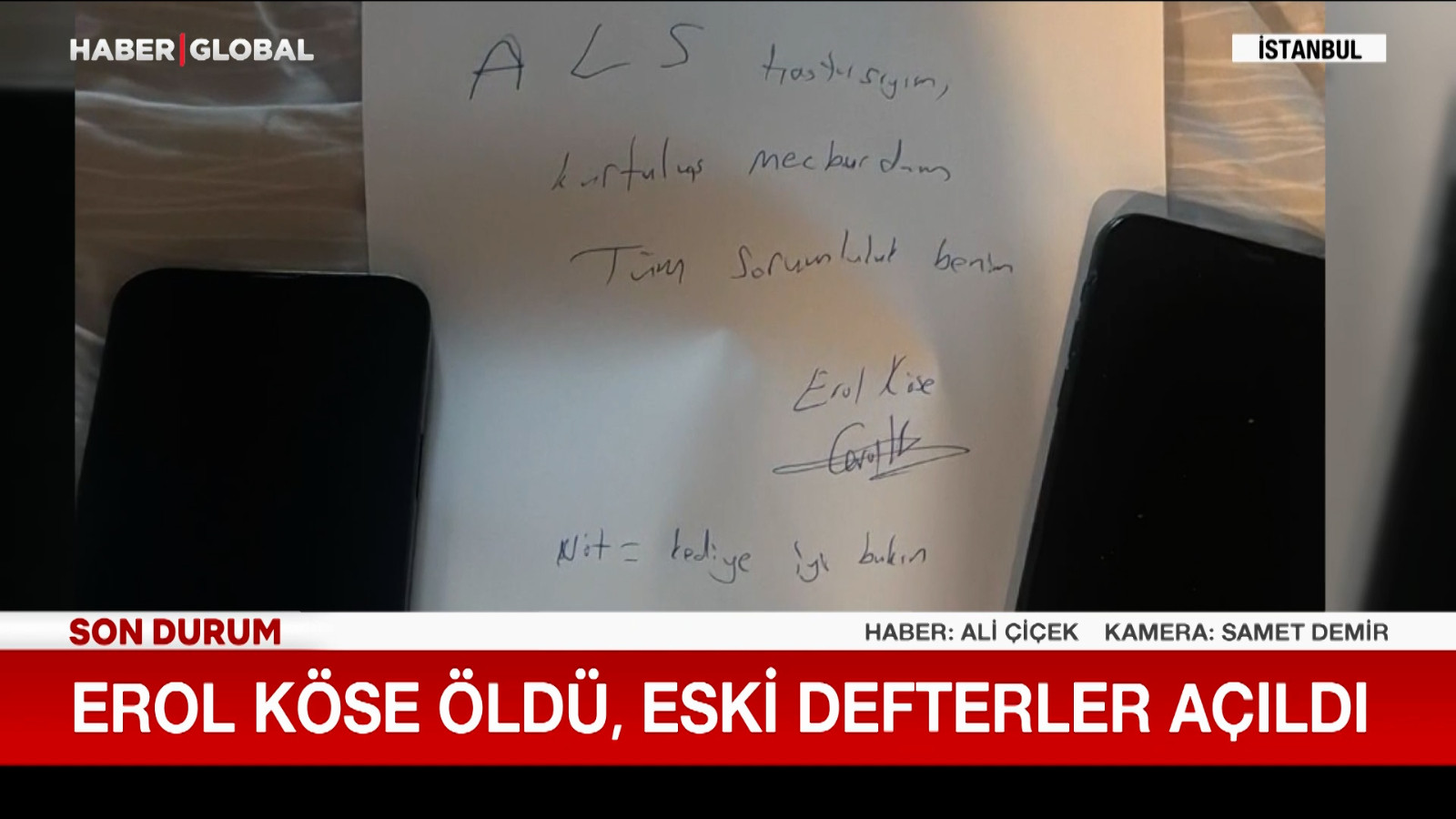 Erol Köse öldü, eski defterler açıldı!