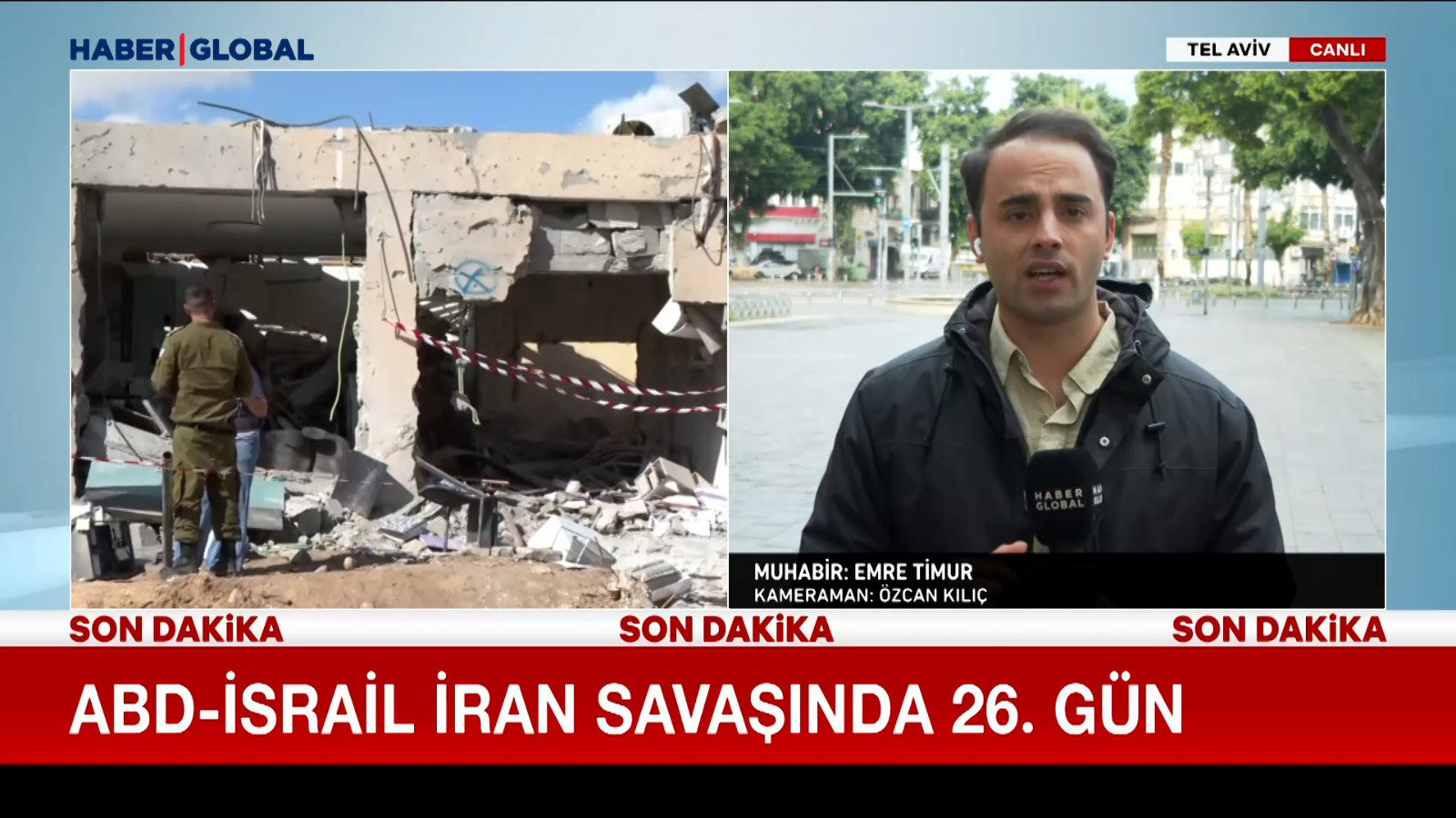 İran İsrail’i vurmaya devam ediyor