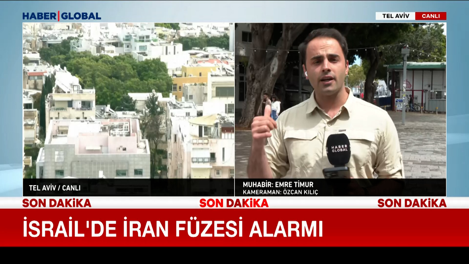 Tel Aviv'de sirenler susmuyor